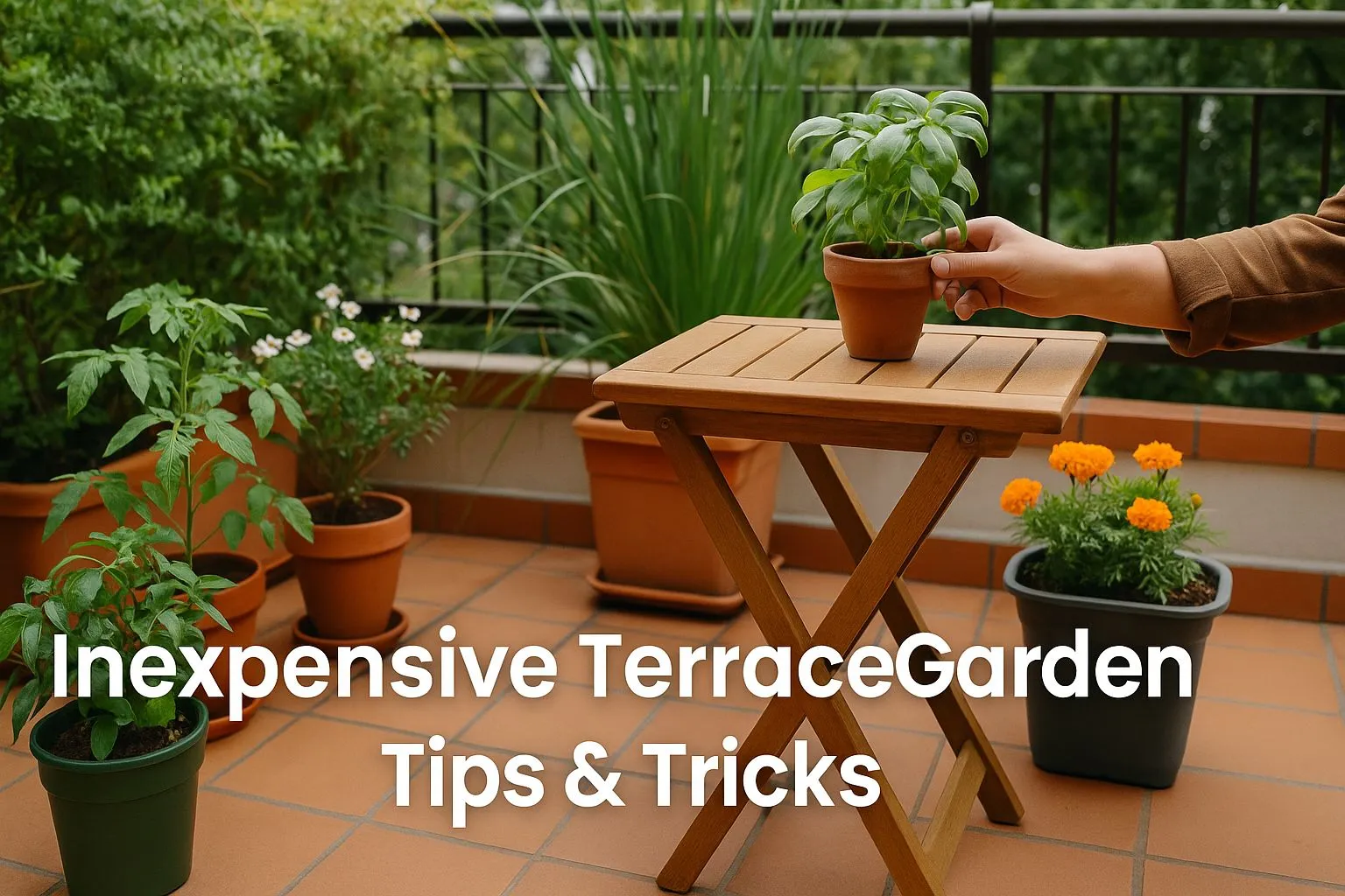 Inexpensive Terrace Garden Tips & Tricks - Urban Plant